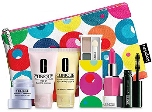 0020714790189 - CLINIQUE 7PC MAKE UP & SKIN CARE GIFT SET BOLD POPS/PUNCH NEW&SEALED! $70 VALUE!