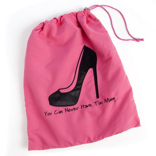 0020748004795 - MIAMICA SHOE BAG YOU CAN NEVER HAVE TOO MANY, FUCHSIA, ONE SIZE
