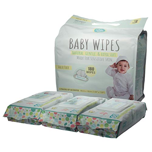 0020748274402 - LITTLE ME BABY WIPES - VALUE PACK 180 WIPES