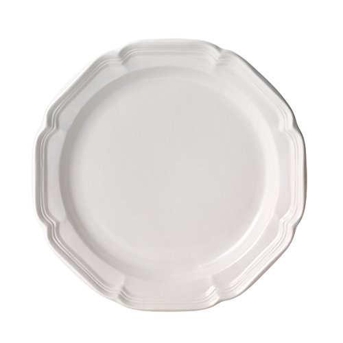 0020911078219 - MIKASA FRENCH COUNTRY DINNER PLATE, 10.75, WHITE