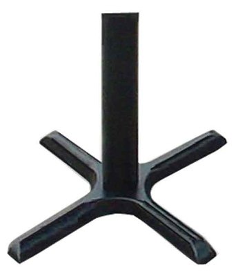 0020976013392 - CORRELL BX33 BAR AND CAFE TABLE PARTS-BASE AND TOP SPIDER, BLACK