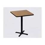 0020976037350 - 42 HIGH SQUARE BAR AND CAFÉ TABLE - SIZE: 36 SQUARE, COLOR: BLUE