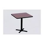 0020976384201 - 29 HIGH SQUARE BAR AND CAFÉ TABLE - DIAMETER: 42 SQUARE, COLOR: YELLOW