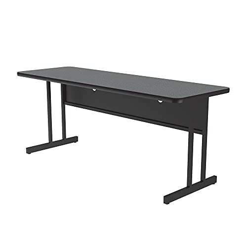 0020976477361 - CORRELL 24X60 TRAINING & COMPUTER DESK, MONTANA GRANITE HIGH PRESSURE LAMINATE TOP, 29 DESK HEIGHT HOME & OFFICE WORKSTATION, STEEL FRAME, MADE IN THE USA