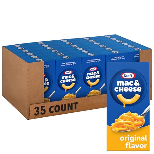 0021000018710 - KRAFT MACARONI AND CHEESE, 7.25 OUNCE BOXES (PACK OF 35)