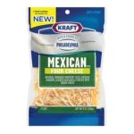 0021000029341 - SHREDDED MEXICAN FOUR CHEESE WITH A TOUCH OF PHILADELPHIA CREAM CHEESE