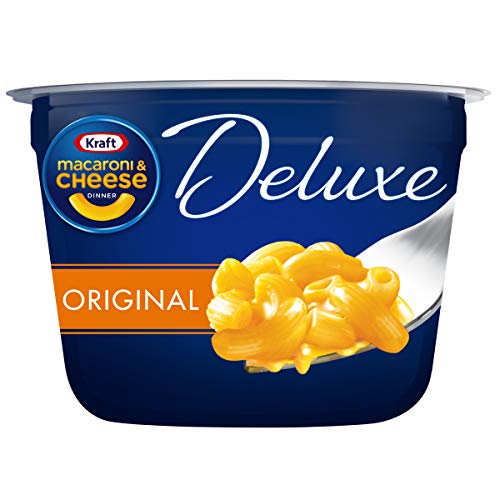 0021000064113 - KRAFT DELUXE EASY MAC ORIGINAL FLAVOR MACARONI AND CHEESE (10 MICROWAVEABLE CUPS)
