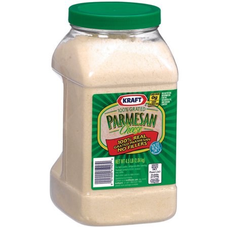 0021000619030 - GRATED PARMESAN CHEESE CONTAINER 4.5 LB