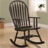 0021032246617 - COASTER TRADITIONAL WOOD ROCKING CHAIR IN CAPPUCCINO