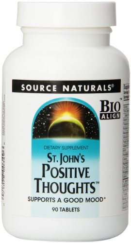 0021078003496 - SOURCE NATURALS ST. JOHN'S POSITIVE THOUGHTS, 90 TABLETS