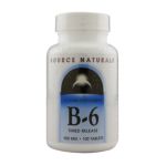 0021078004165 - VITAMIN B-6 TIMED RELEASE 500 MG,100 COUNT