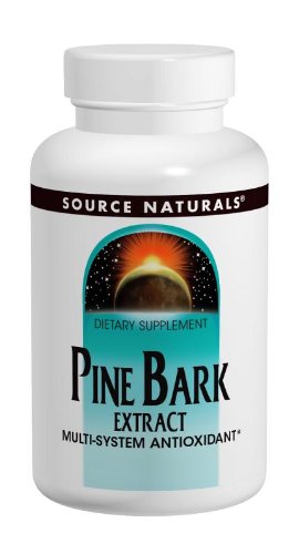 0021078020837 - SOURCE NATURALS PINE BARK EXTRACT 150MG, 60 TABLETS