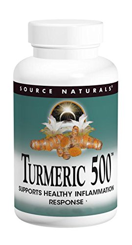 0021078026075 - SOURCE NATURALS TURMERIC 500, SUPPORTS THE BODY'S HEALTHY INFLAMMATORY RESPONSE