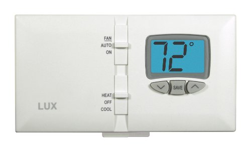 0021079091102 - LUXPRO PSDS11 1-STAGE HEAT 1-STAGE COOL DIGITAL NON PROGRAMMABLE THERMOSTAT