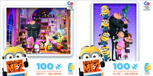 0021081216371 - DESPICABLE ME 2 PUZZLE, PACK OF 2