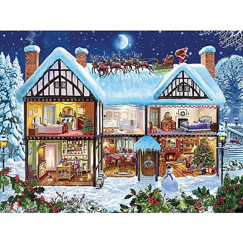 0021081230407 - CEACO THE SPIRIT OF CHRISTMAS - CHRISTMAS HOUSE - HOLIDAY PUZZLE (550 PIECE)