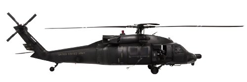 0021105039580 - ELITE FORCE MH-60 BLACK HAWK HELICOPTER (1/18 SCALE)
