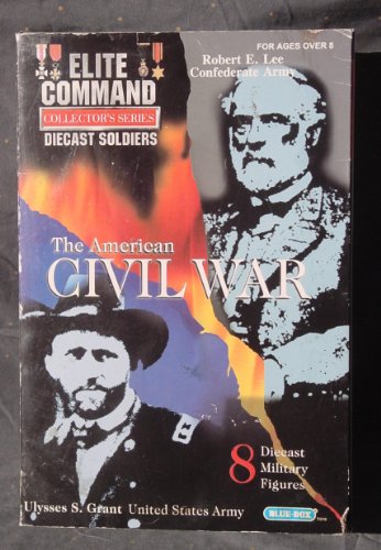 Elite Command American Civil War diecast soldiers Blue-Box US Army Confederate 