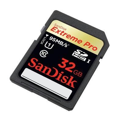 0021111209588 - SANDISK EXTREME PRO 32 GB SECURE DIGITAL HIGH CAPACITY / SDSDXP-032G-A46 /