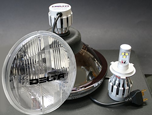 0021146113850 - DELTA LIGHTS 01-1149-LED1 DOT SERIES 7 UNIVERSAL LED HEADLIGHT SYSTEM FOR HIGH/LOW BEAMS - 1PC