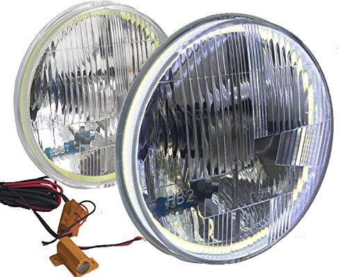 0021146114772 - DELTA LIGHTS 01-1149-LDMH DOT SERIES 7 LED HEADLIGHT SYSTEM WITH COB LED HALOS FOR HUMMER H2