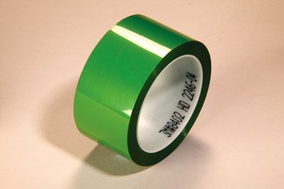 0021200387012 - 3M POLYESTER TAPE 8402 GREEN, 1-1/2 IN X 72 YD