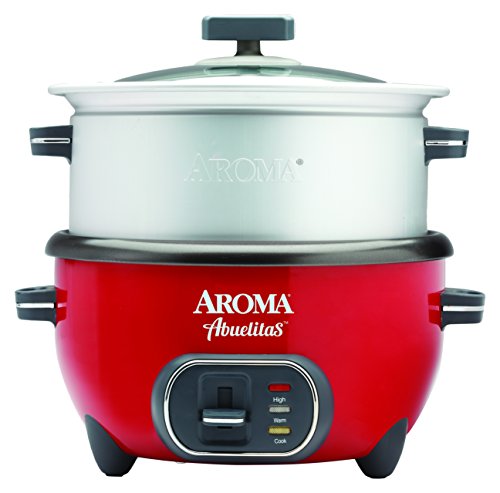 0021241510226 - AROMA SRC-1020-1RT AROMA ABUELITAS SPECIALTY RICE COOKER, RED