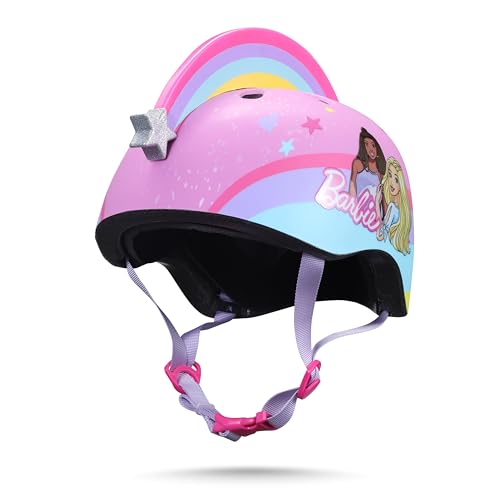 0021331082329 - BARBIE HELMET FOR KIDS, BOYS AND GIRLS, IDEAL SAFETY FOR CYCLING, SKATEBOARDING, SCOOTERS, ADJUSTABLE FIT, SAFETY HELMET FOR KIDS, BIKE HELMET FOR KIDS, AGES 3+