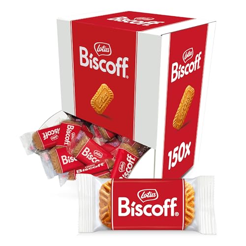 0021788506393 - LOTUS BISCOFF COOKIES – CARAMELIZED BISCUIT COOKIES – 150 COOKIES INDIVIDUALLY WRAPPED – VEGAN, 0.2 OUNCE (PACK OF 150)