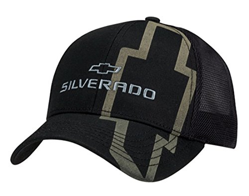 0021808879308 - SILVERADO BIG BOWTIE CAP (BLACK)