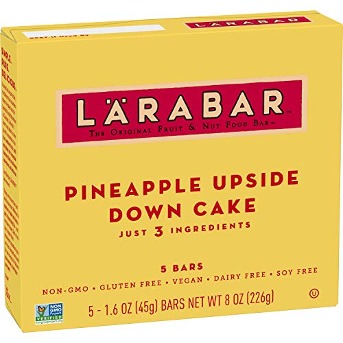 0021908117898 - LARABAR PINEAPPLE UPSIDE DOWN CAKE, 5 COUNT