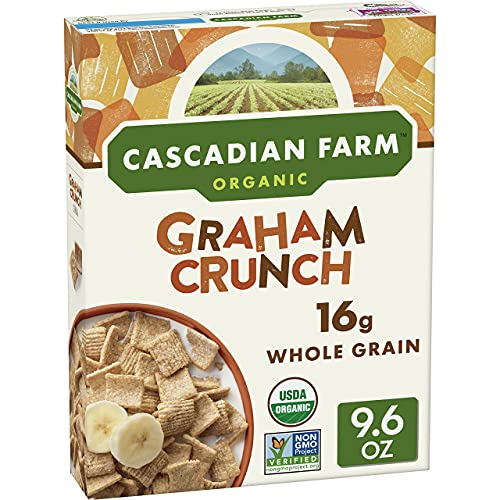 0021908407241 - CASCADIAN FARM ORGANIC GRAHAM CRUNCH 9.6 OZ (PACK OF 20)