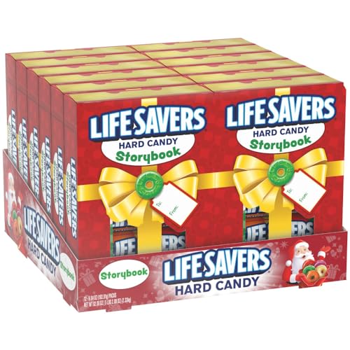 0022000296078 - LIFE SAVERS 5 FLAVORS CHRISTMAS HARD CANDY STORYBOOK, 6.84 OZ GIFT BOX (PACK OF 12)