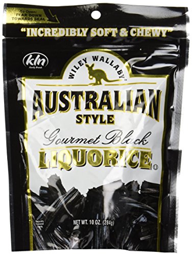 0022224201018 - WILEY WALLABY AUSTRALIAN STYLE LICORICE CANDY - 10-OUNCE
