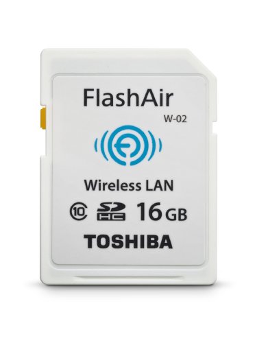 0022265584866 - TOSHIBA FLASH AIR II WIRELESS 16 GB SD MEMORY CARD (PFW016U-1BCW)