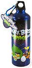 0022286925358 - ANGRY BIRDS 24-OUNCE ALUMINUM WATER BOTTLE WITH CARABINER - SPACE BIRD GROUP IMAGE