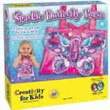 0223390742521 - CREATIVITY FOR KIDS SPARKLE BUTTERFLY PURSE