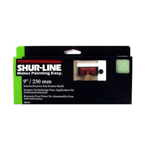 0022384006300 - SHUR-LINE 00630 INTERIOR/EXTERIOR PAD PAINTER REFILL, 9-INCH