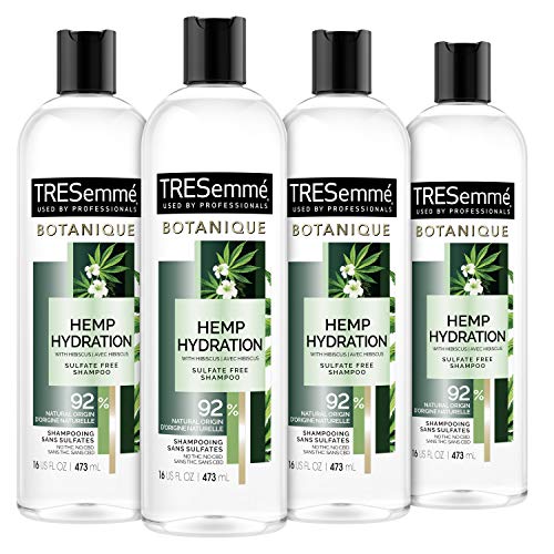 0022400008813 - TRESEMMÉ BOTANIQUE SHAMPOO SULFATE-FREE FOR HAIR HYDRATION BOTANIQUE HEMP HYDRATION SHAMPOO FREE FROM SULFATES, SILICONES, PARABENS, AND DYES 16 OZ 4 COUNT