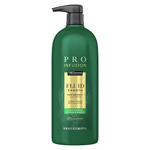 0022400012278 - TRESEMMÉ CRUELTY-FREE PRO INFUSION FLUID SMOOTH CONDITIONER FOR SILKY & SUPPLE HAIR INFUSED WITH NATURAL COCONUT DROPLETS + PLANT-BASED SALON PROTEIN + NIACINAMIDE 33.8OZ