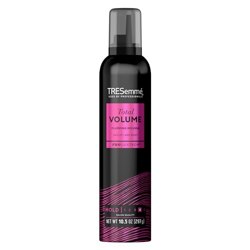 0022400012629 - TRESEMMÉ PLUMPING MOUSSE TOTAL VOLUME FOR 24H LIFT AND BODY WITH PRO LOCK TECHNOLOGY 10.5 OZ