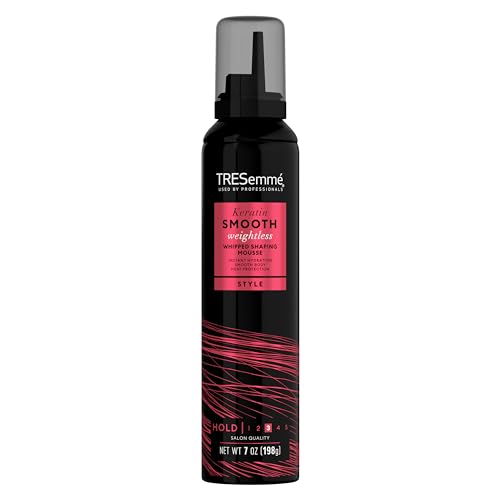 0022400012667 - TRESEMMÉ WHIPPED SHAPING MOUSSE KERATIN SMOOTH FOR INSTANT HYDRATION WEIGHTLESS 7 OZ