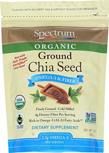 0022506521070 - SPECTRUM ESSENTIALS GROUND CHIA SEED, 10 OUNCE