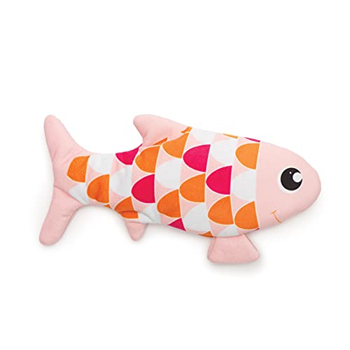 0022517430224 - CATIT GROOVY FISH INTERACTIVE CAT TOY WITH CATNIP, PINK