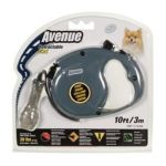 0022517744413 - DOGIT AVENUE RETRACTABLE CORD DOG LEASH SIZE SMALL 192 W COLOR RED