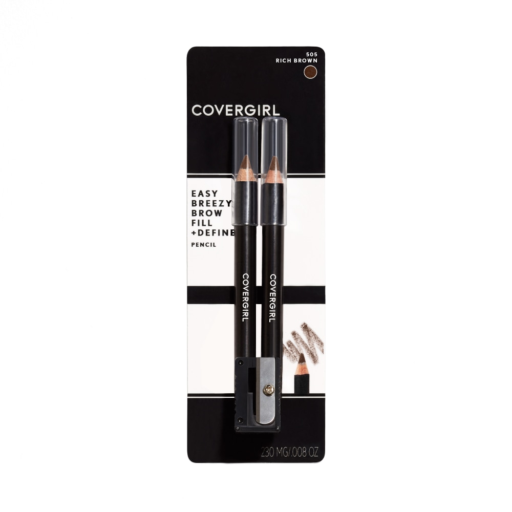 0002270006256 - COVERGIRL® FILL + DEFINE EASY BREEZY BROW - 505 RICH BROWN