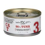 0022808204763 - BEFORE GRAIN 96% TUNA GRAIN-FREE CANNED CAT FOOD
