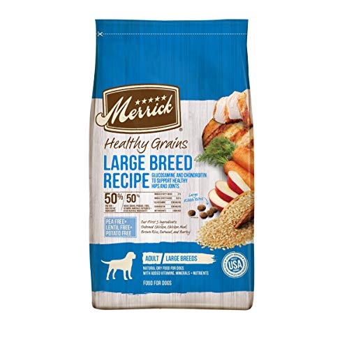 0022808320142 - MERRICK HEALTHY GRAINS DRY DOG FOOD LARGE BREED RECIPE - 30 LB. BAG