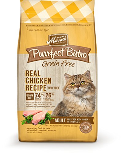 0022808383109 - MERRICK PURRFECT BISTRO GRAIN FREE HEALTHY CHICKEN ADULT CAT FOOD, 12 LBS. ()