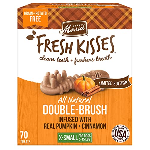 0022808660767 - MERRICK FRESH KISSES ORAL CARE DENTAL DOG TREATS FOR DOGS EXTRA SMALL DOGS 5-15 LBS